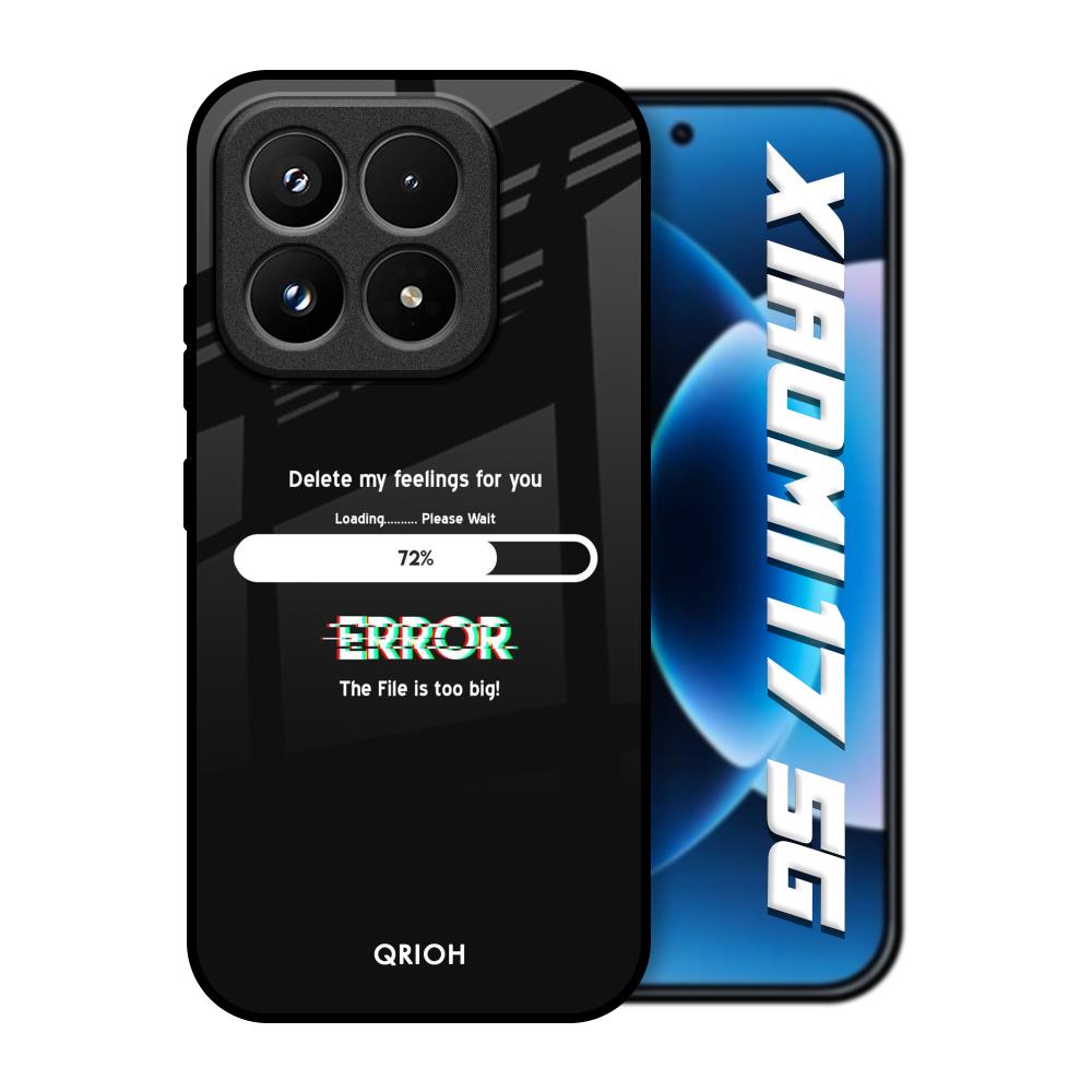 Error Xiaomi 17 5G Glass Back Cover Online