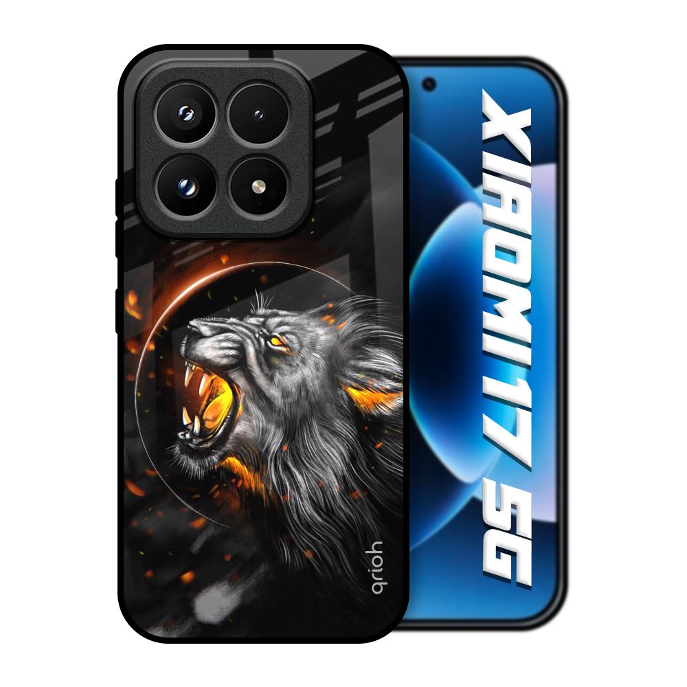 Aggressive Lion Xiaomi 17 5G Glass Back Cover Online