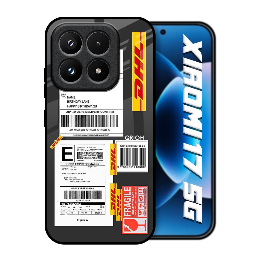 Cool Barcode Label Xiaomi 17 5G Glass Back Cover Online
