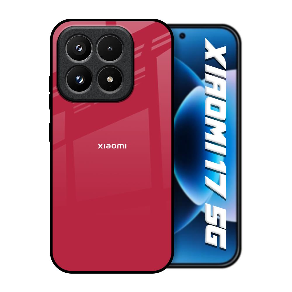 Solo Maroon Xiaomi 17 5G Glass Back Cover Online