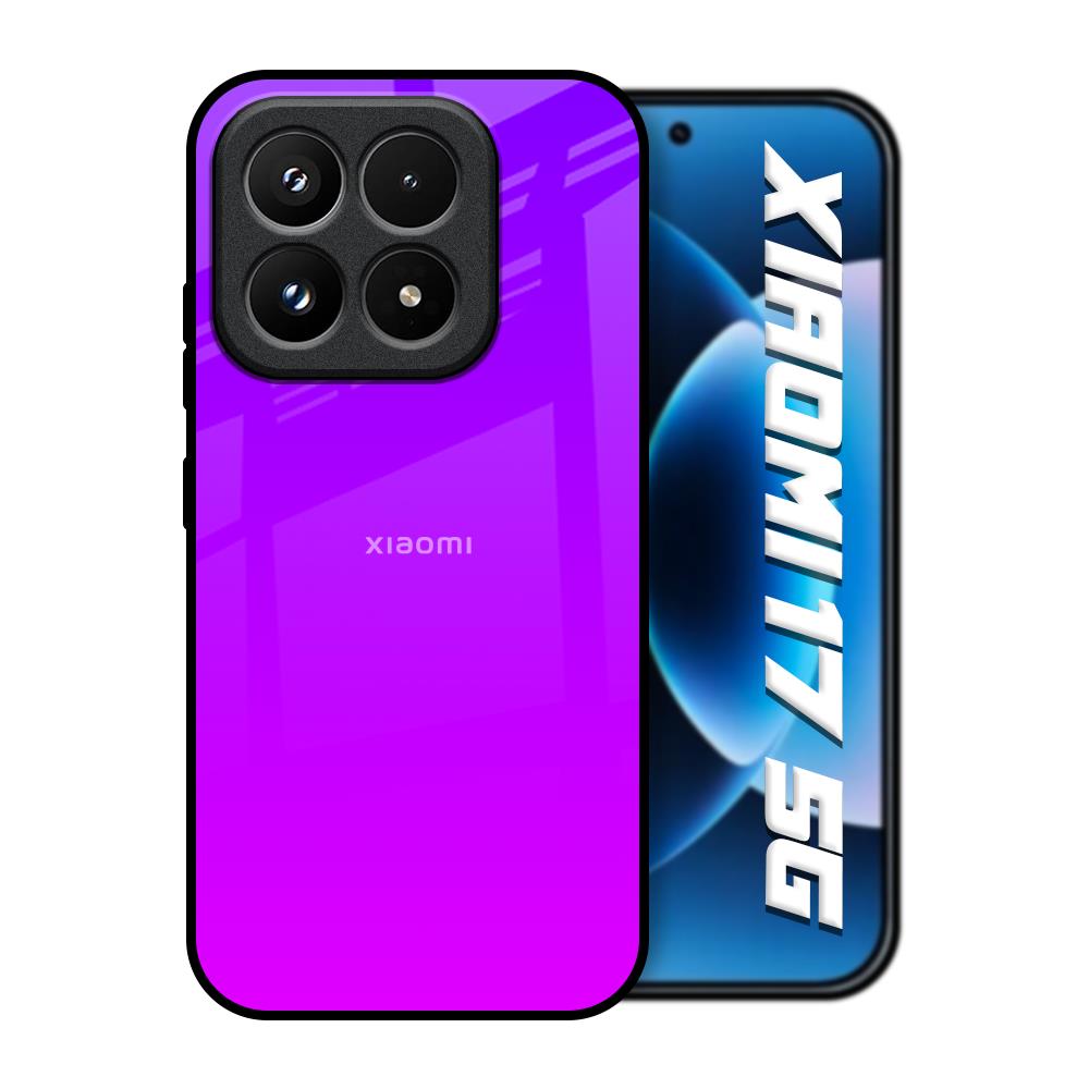 Purple Pink Xiaomi 17 5G Glass Back Cover Online