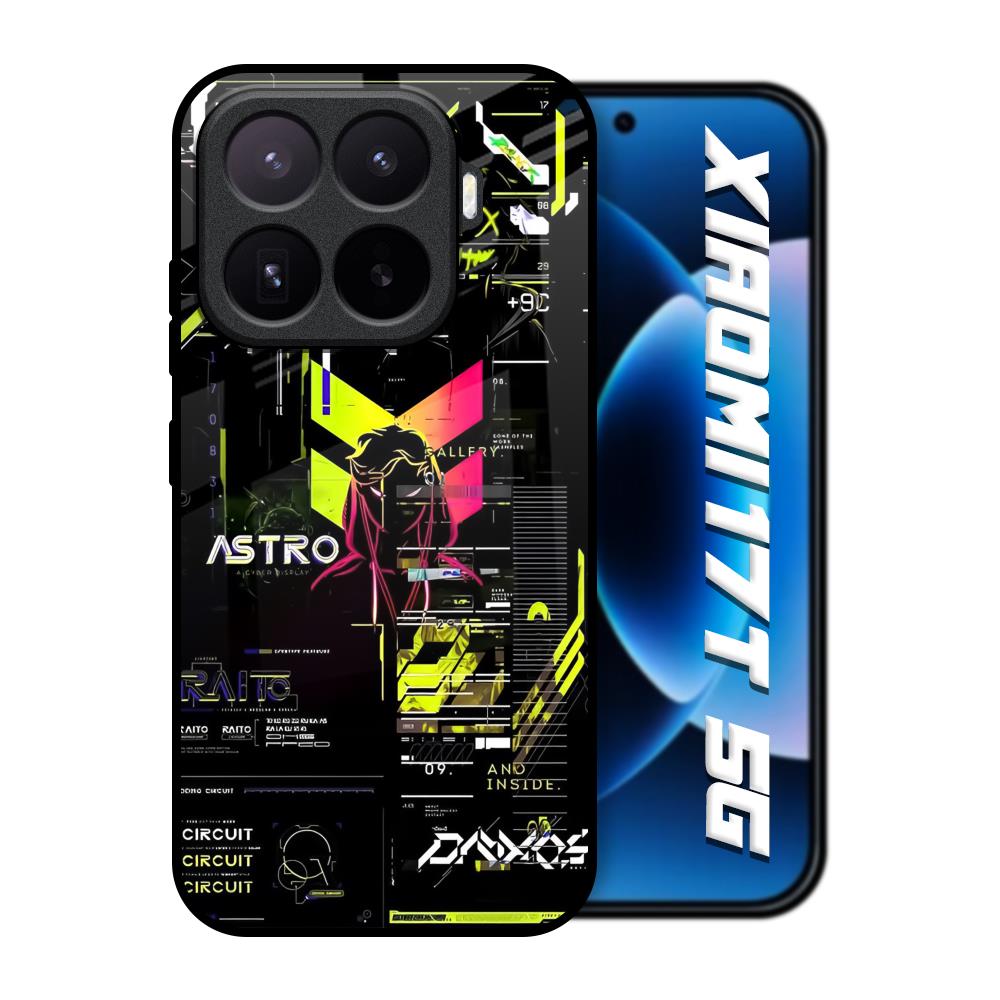 Astro Glitch Xiaomi 17T 5G Glass Back Cover Online