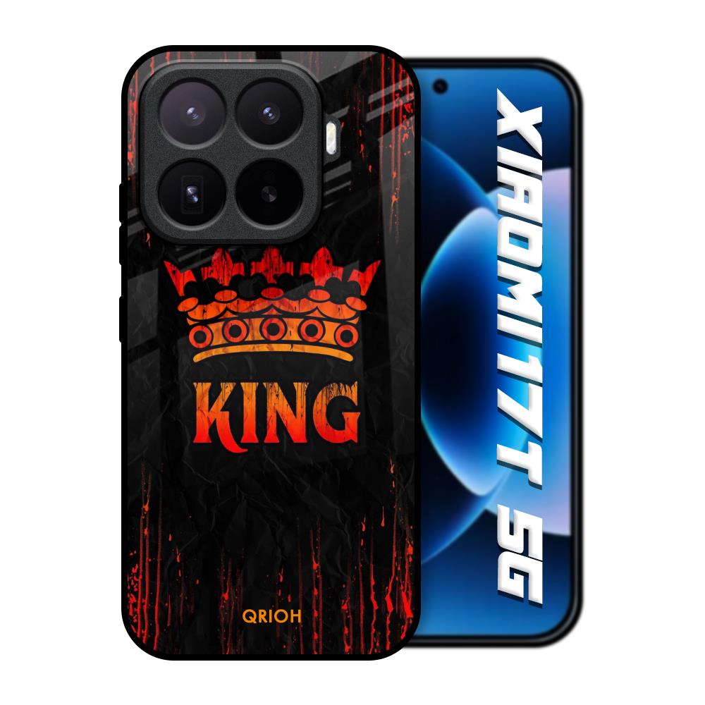 Royal King Xiaomi 17T 5G Glass Back Cover Online