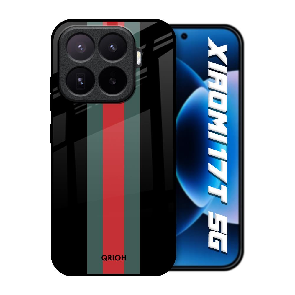Vertical Stripes Xiaomi 17T 5G Glass Back Cover Online