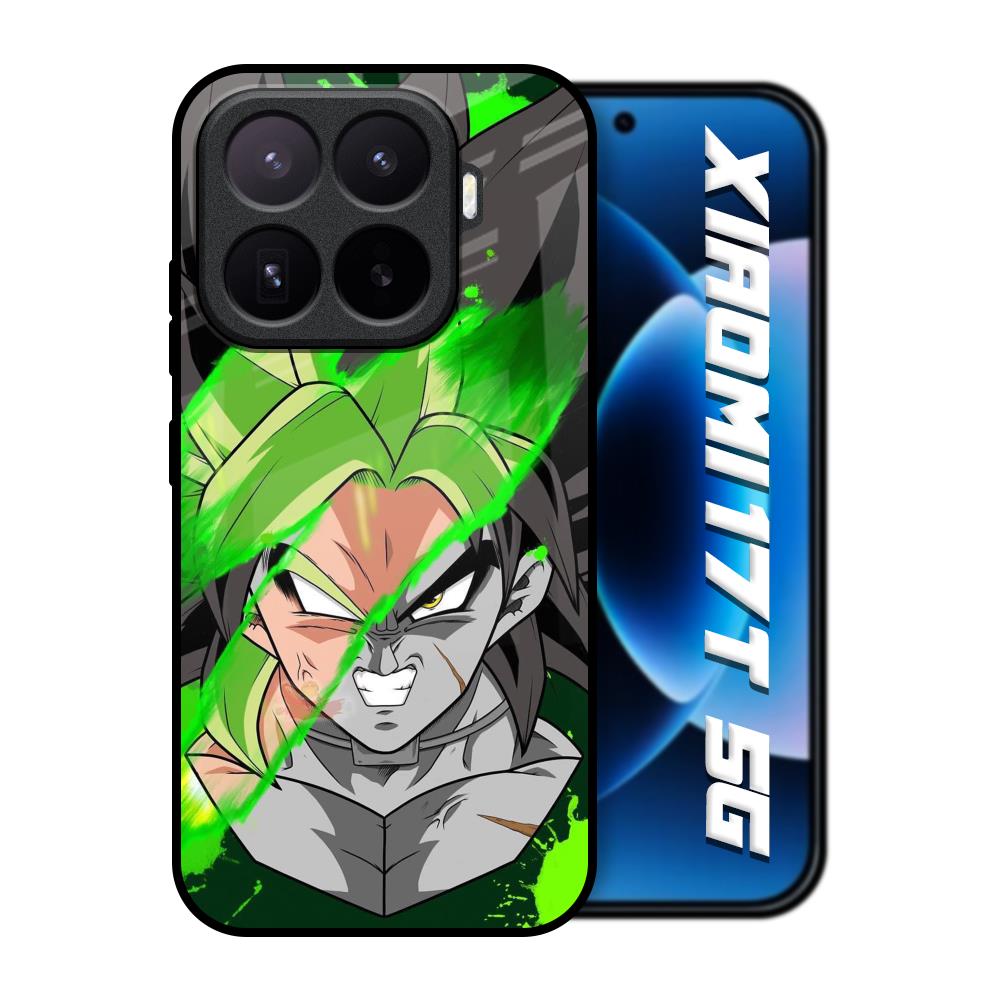 Anime Green Splash Xiaomi 17T 5G Glass Back Cover Online