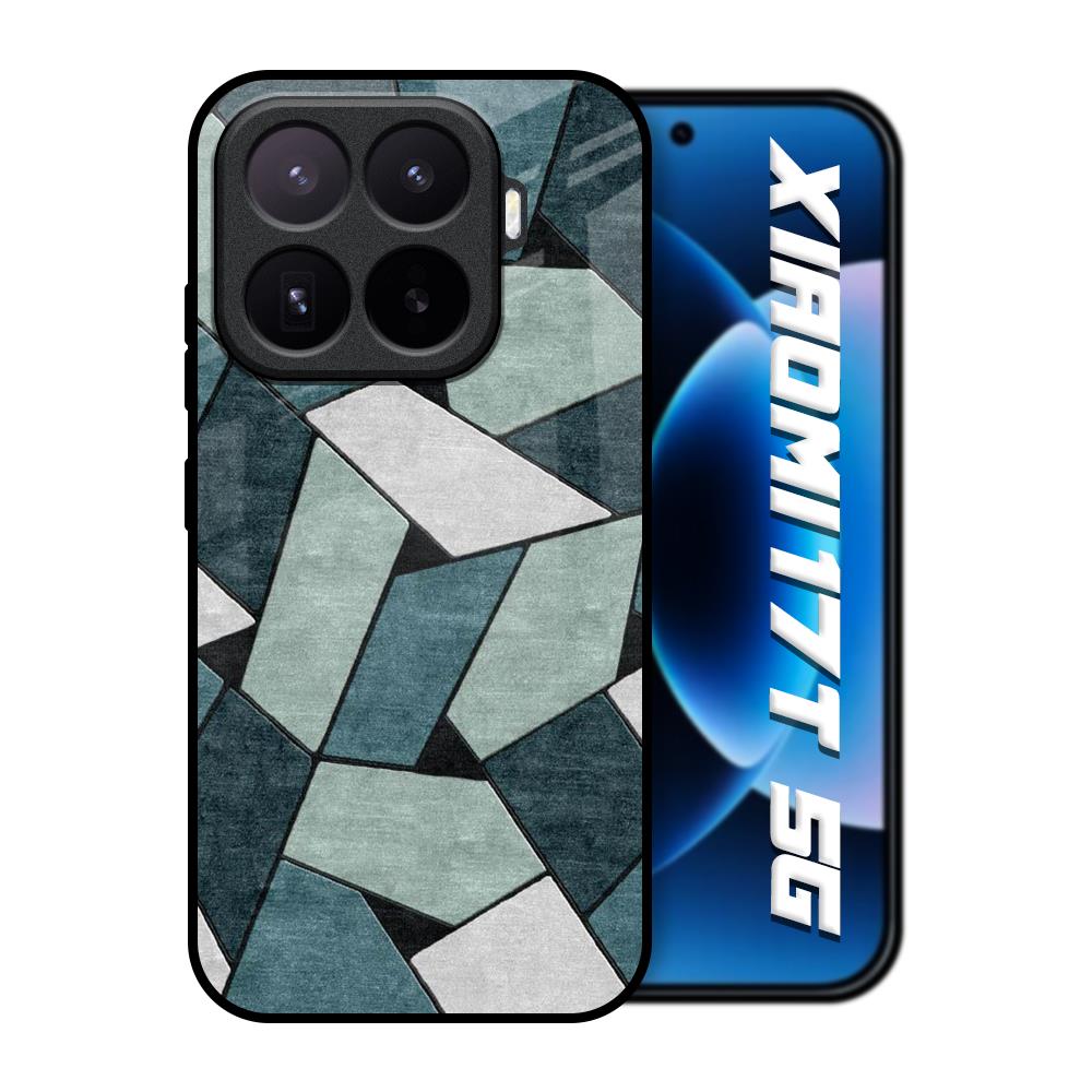 Abstact Tiles Xiaomi 17T 5G Glass Back Cover Online