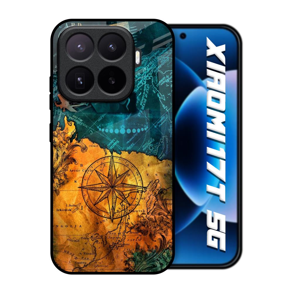 Architecture Map Xiaomi 17T 5G Glass Back Cover Online