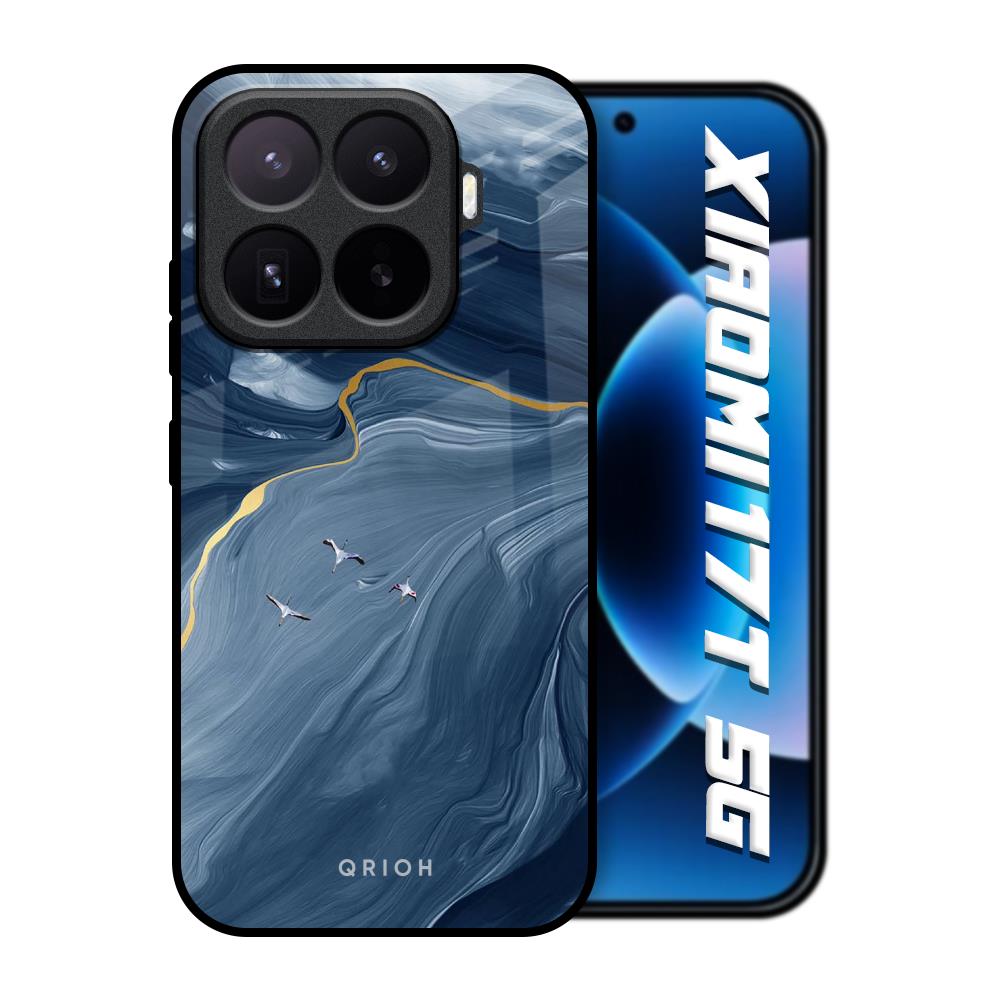 Deep Ocean Marble Xiaomi 17T 5G Glass Back Cover Online