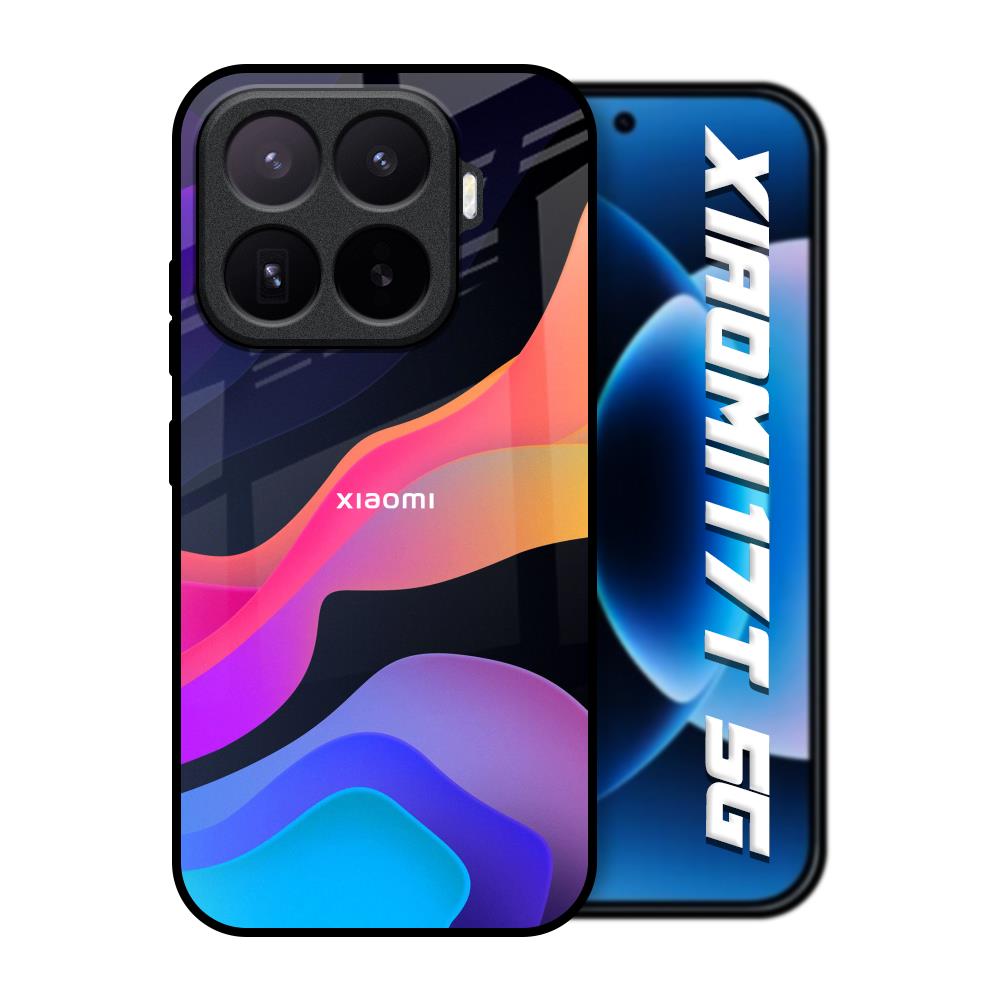 Colorful Fluid Xiaomi 17T 5G Glass Back Cover Online