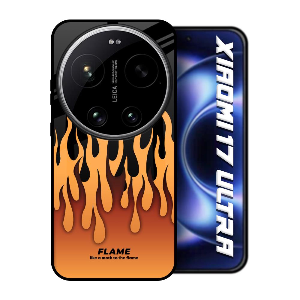 Fire Flame Xiaomi 17 Ultra 5G Glass Back Cover Online