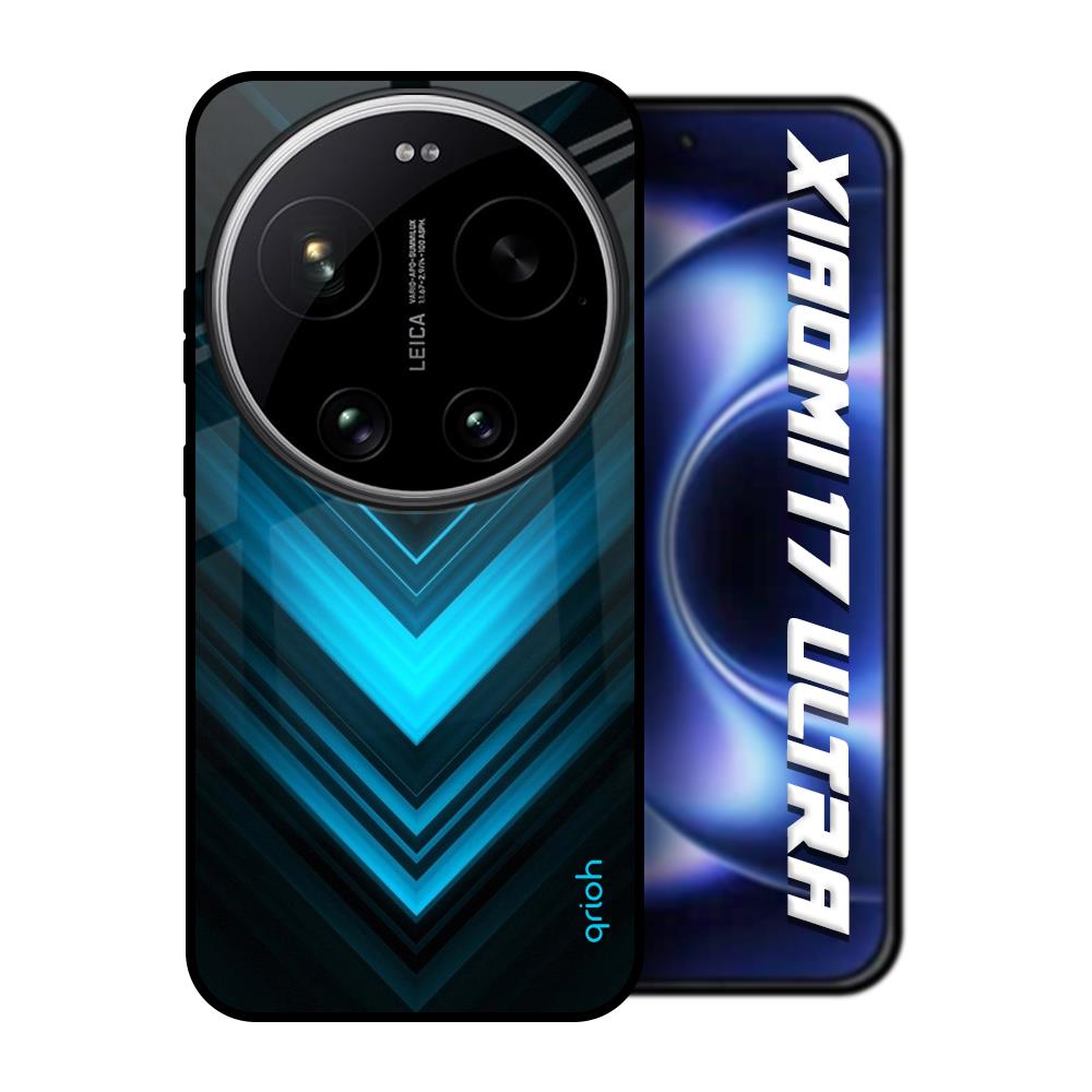 Vertical Blue Arrow Xiaomi 17 Ultra 5G Glass Back Cover Online