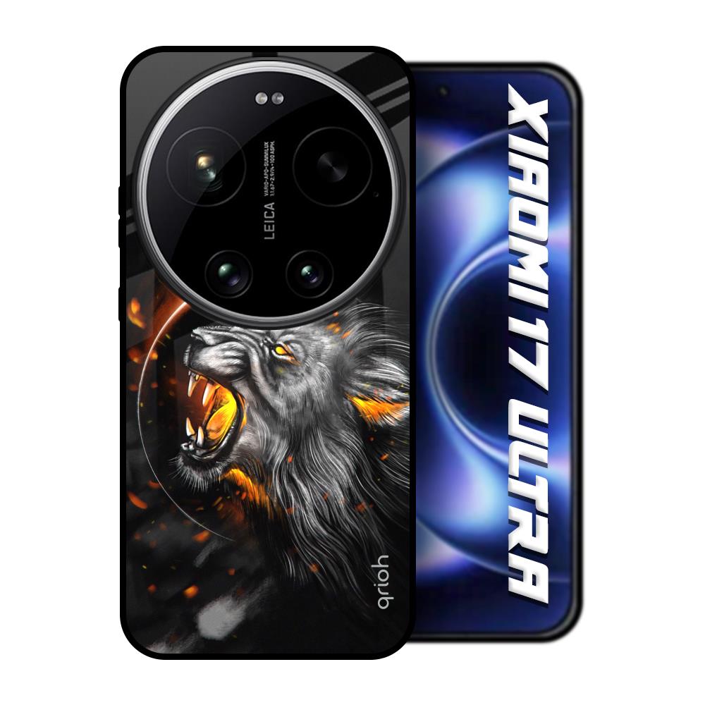 Aggressive Lion Xiaomi 17 Ultra 5G Glass Back Cover Online