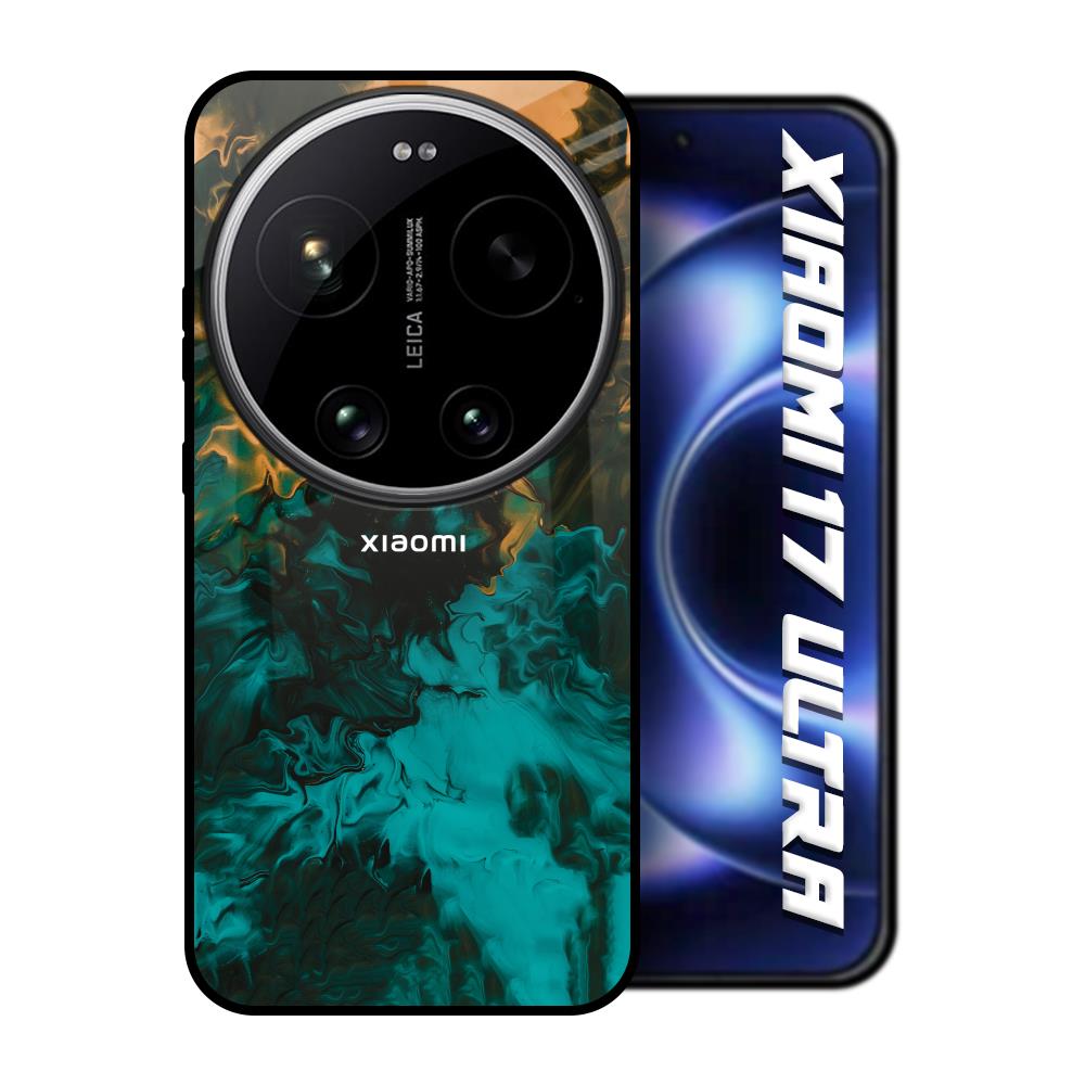 Watercolor Wave Xiaomi 17 Ultra 5G Glass Back Cover Online