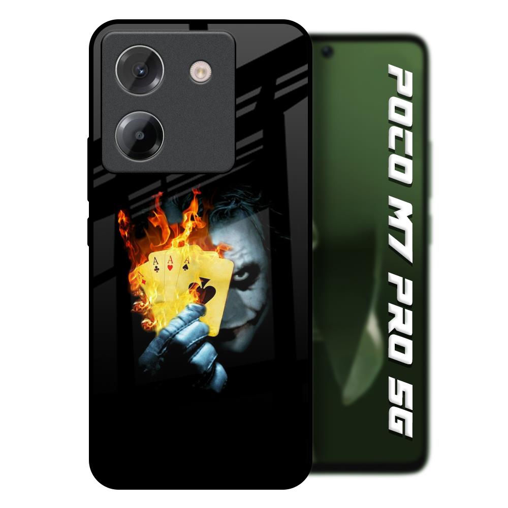 AAA Joker Poco M7 Pro 5G Glass Back Cover Online