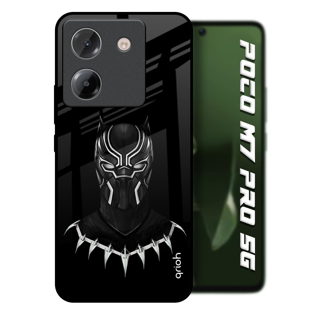 Dark Superhero Poco M7 Pro 5G Glass Back Cover Online