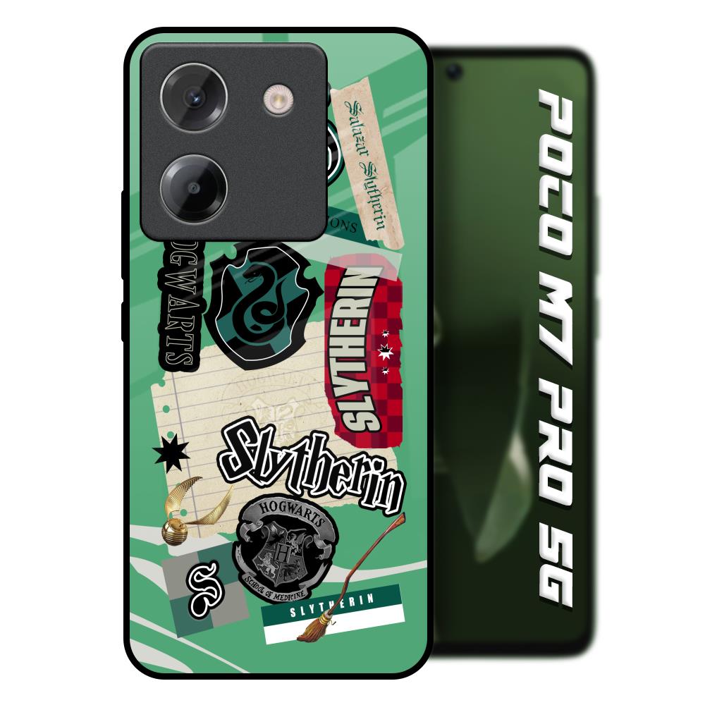 Slytherin Poco M7 Pro 5G Glass Back Cover Online