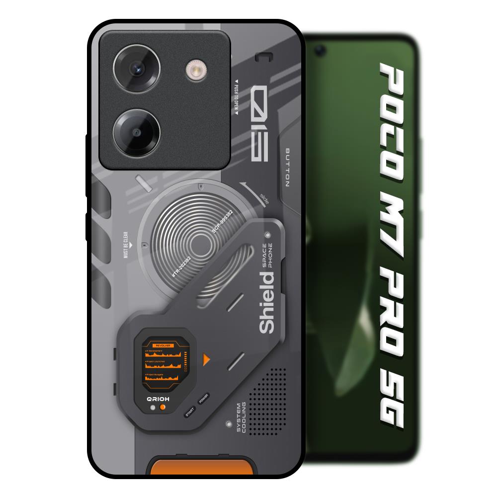Tech Lifestyle Poco M7 Pro 5G Glass Back Cover Online