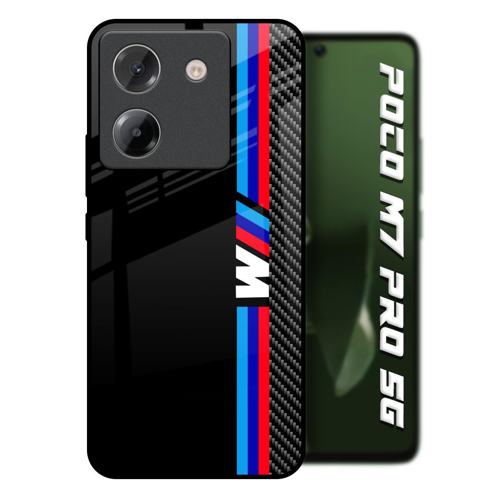 Automotive Art Poco M7 Pro 5G Glass Back Cover Online