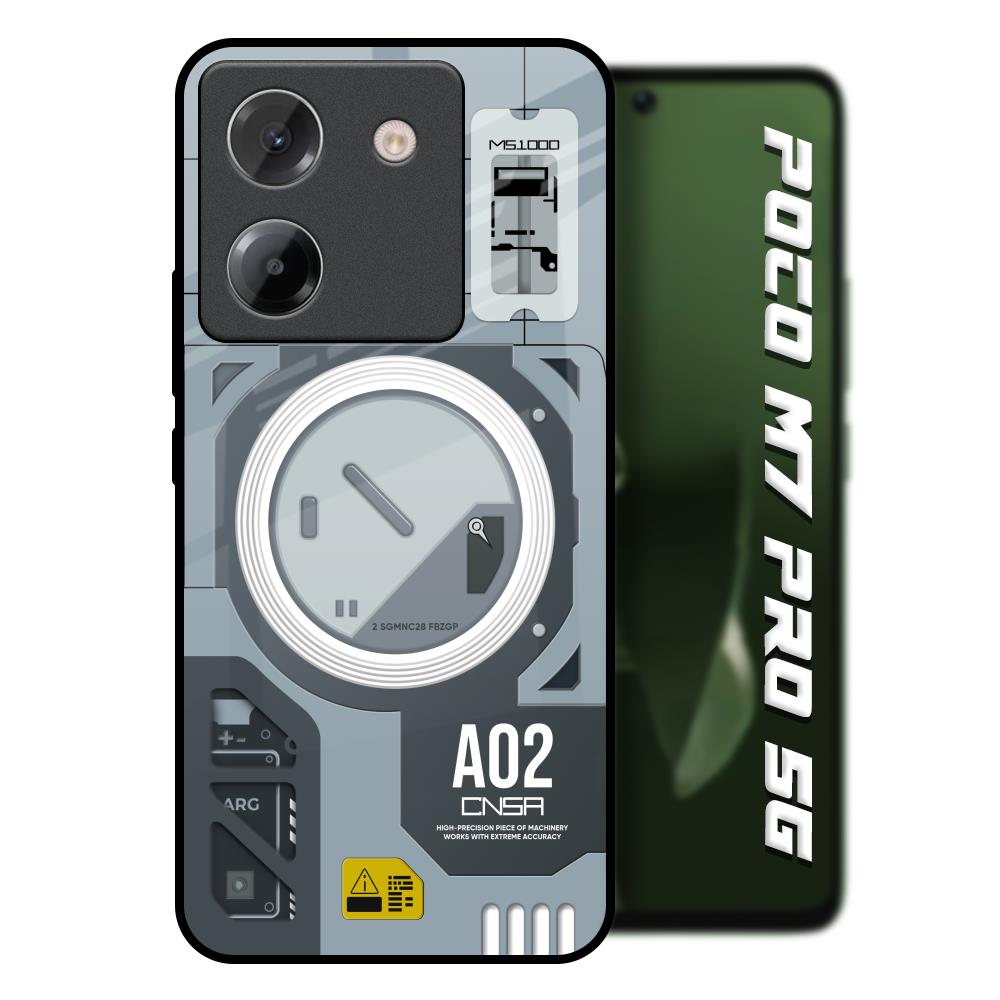 Modern Technology Poco M7 Pro 5G Glass Back Cover Online