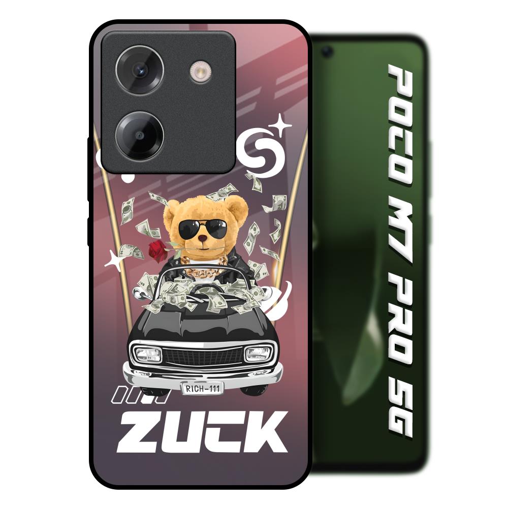 Money Madness Poco M7 Pro 5G Glass Back Cover Online