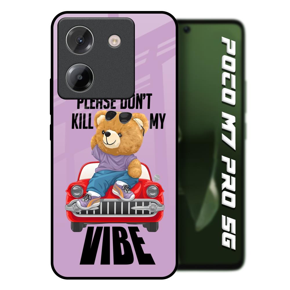 Don't Kill My Vibe Poco M7 Pro 5G Glass Back Cover Online