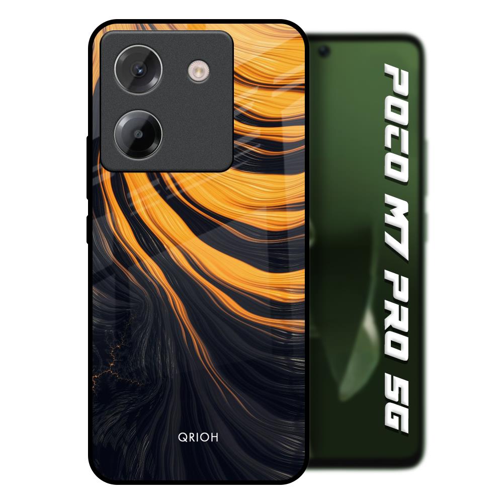 Sunshine Beam Poco M7 Pro 5G Glass Back Cover Online