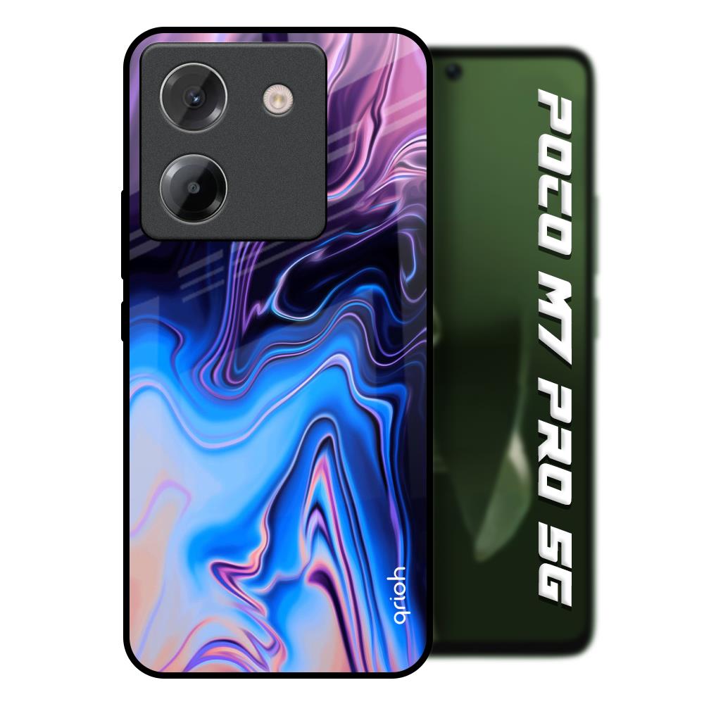 Psychic Texture Poco M7 Pro 5G Glass Back Cover Online