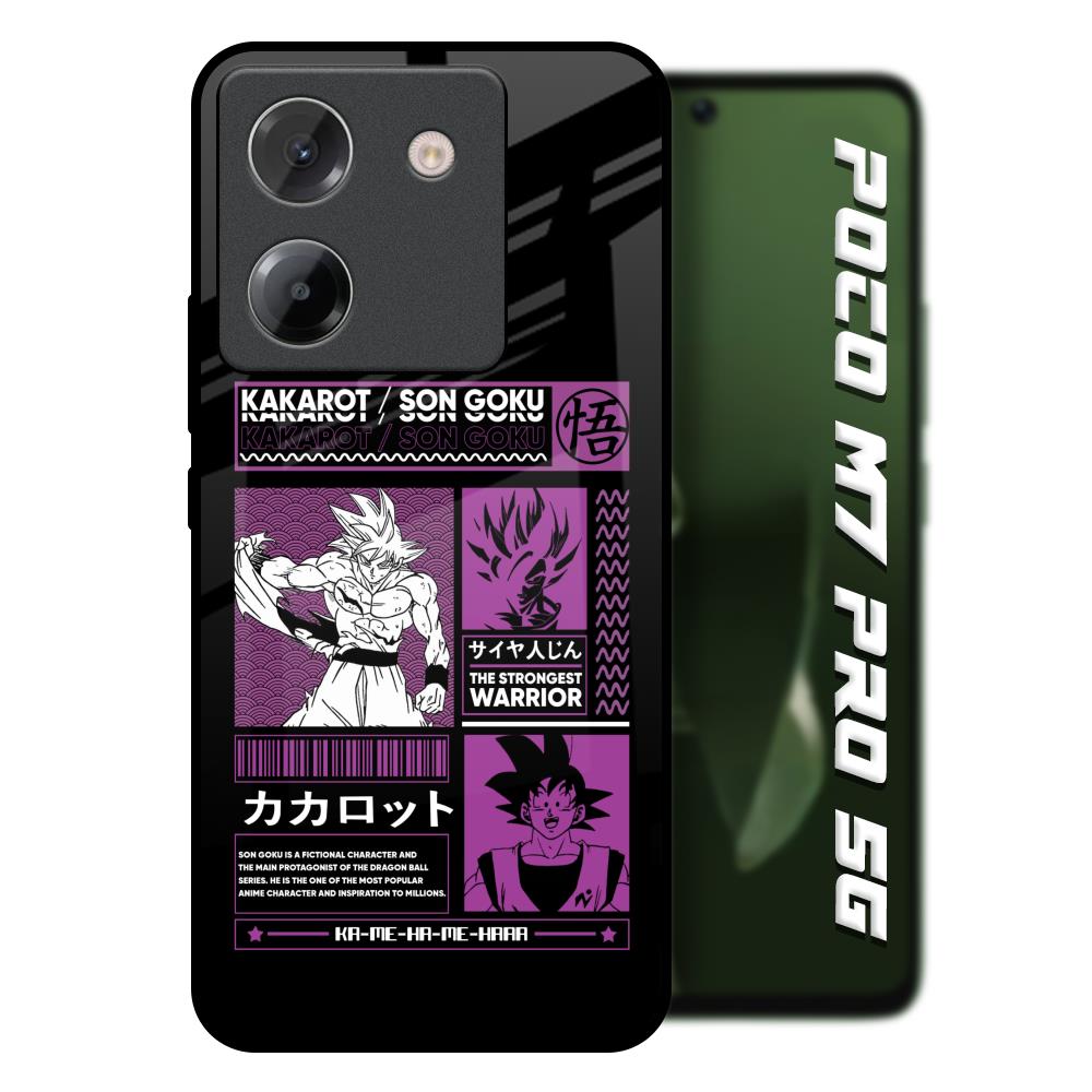 Strongest Warrior Poco M7 Pro 5G Glass Back Cover Online