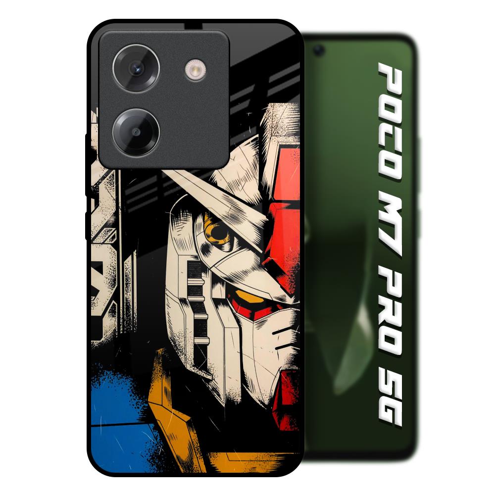 Transformer Art Poco M7 Pro 5G Glass Back Cover Online