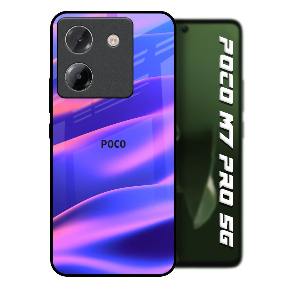 Colorful Dunes Poco M7 Pro 5G Glass Back Cover Online