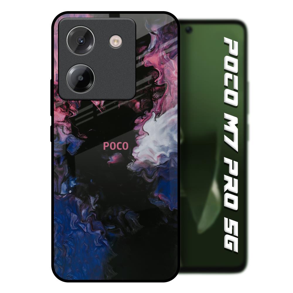 Smudge Brush Poco M7 Pro 5G Glass Back Cover Online