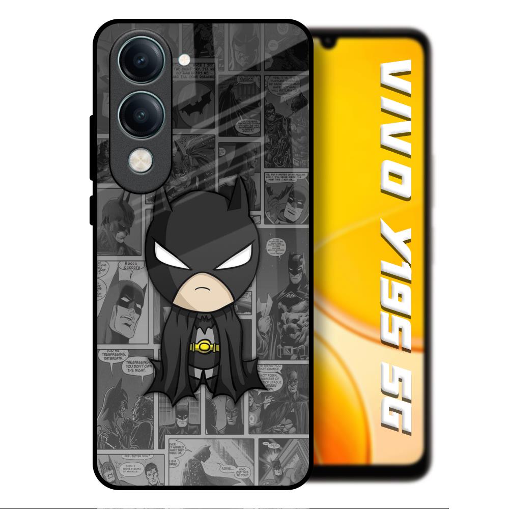 Cartoon Art Vivo Y19s 5G Glass Back Cover Online