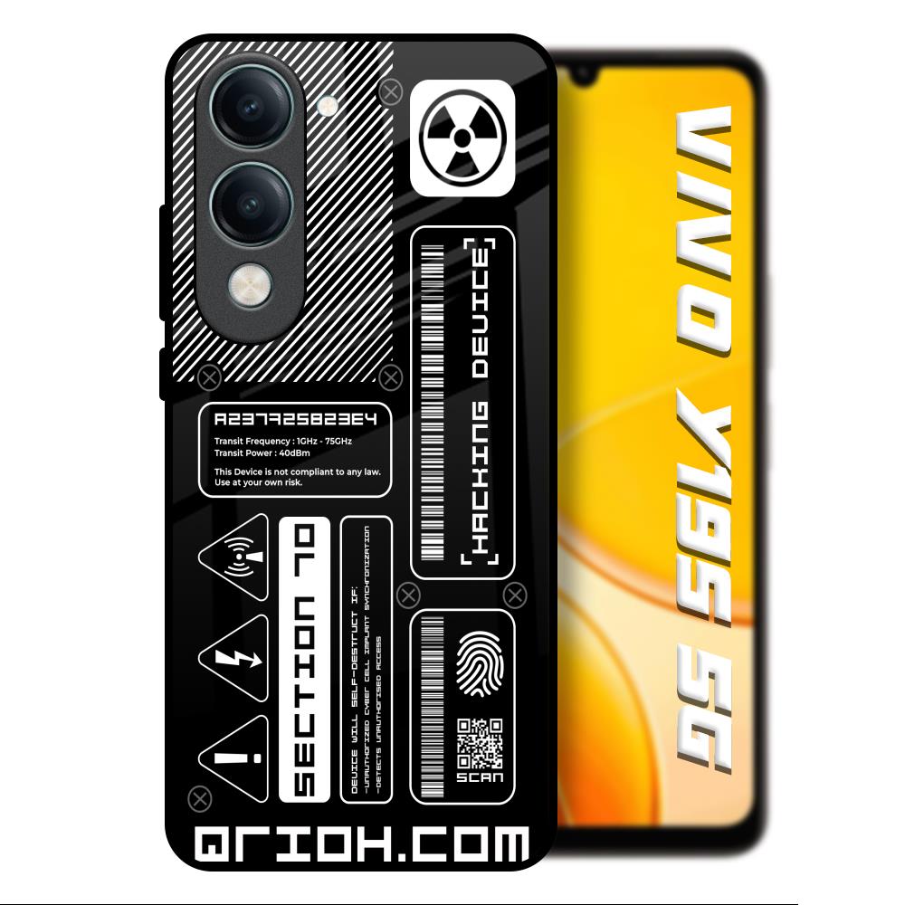 Futuristic Art Vivo Y19s 5G Glass Back Cover Online