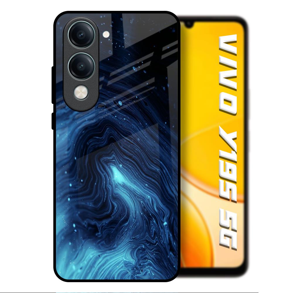 Dazzling Ocean Gradient Vivo Y19s 5G Glass Back Cover Online