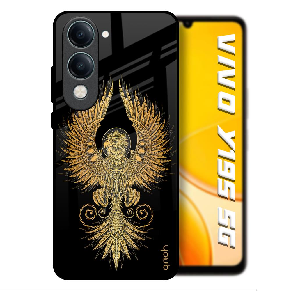 Mythical Phoenix Art Vivo Y19s 5G Glass Back Cover Online