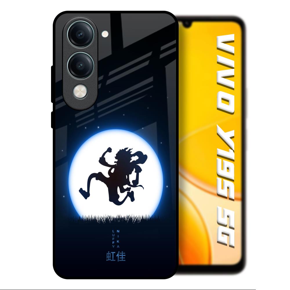 Luffy Nika Vivo Y19s 5G Glass Back Cover Online