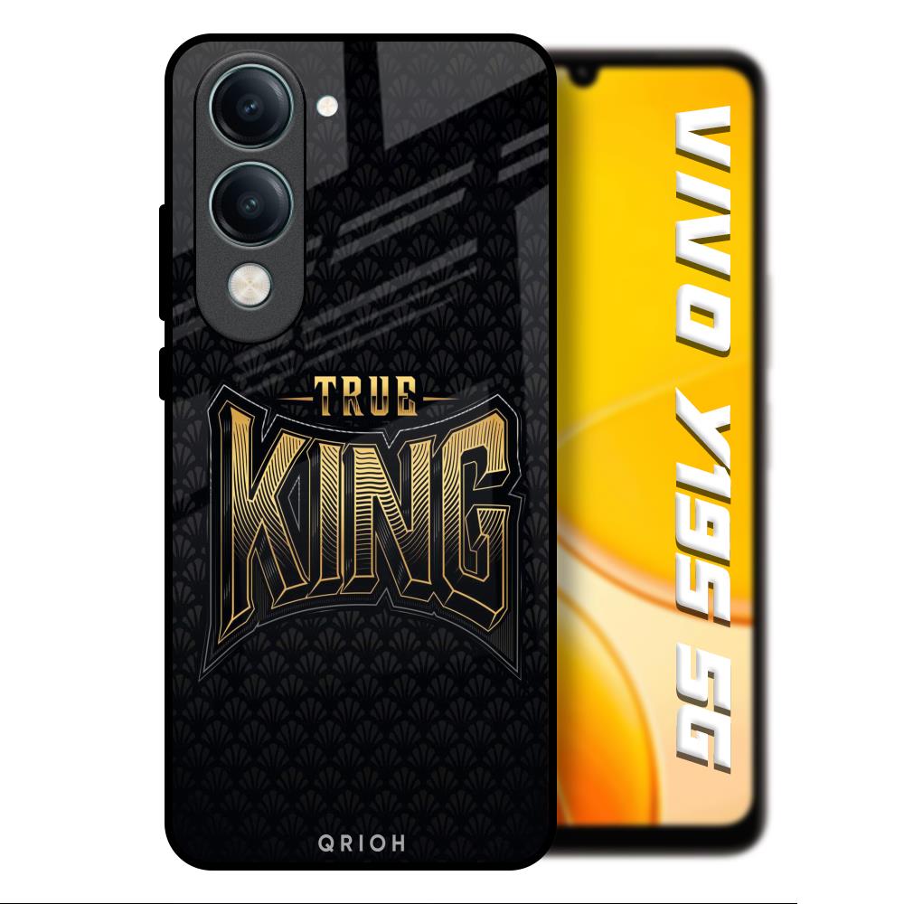 True King Vivo Y19s 5G Glass Back Cover Online