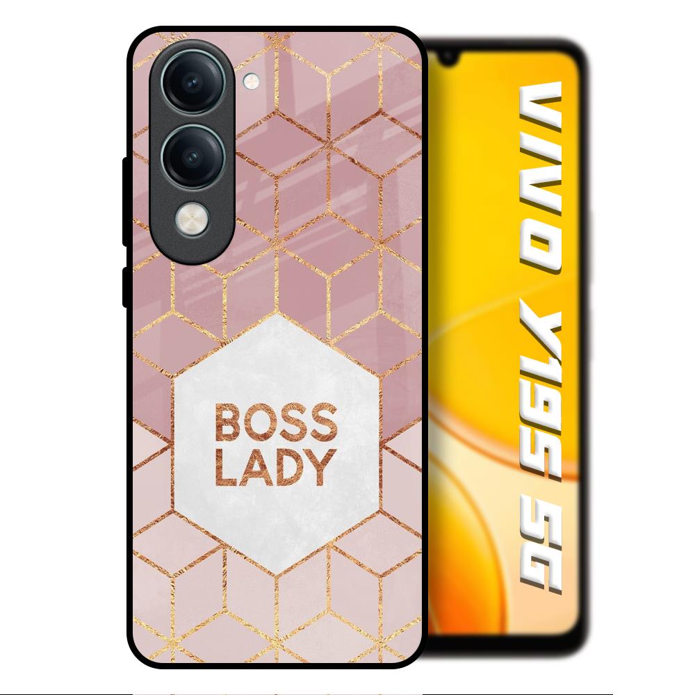 Boss Lady Vivo Y19s 5G Glass Back Cover Online