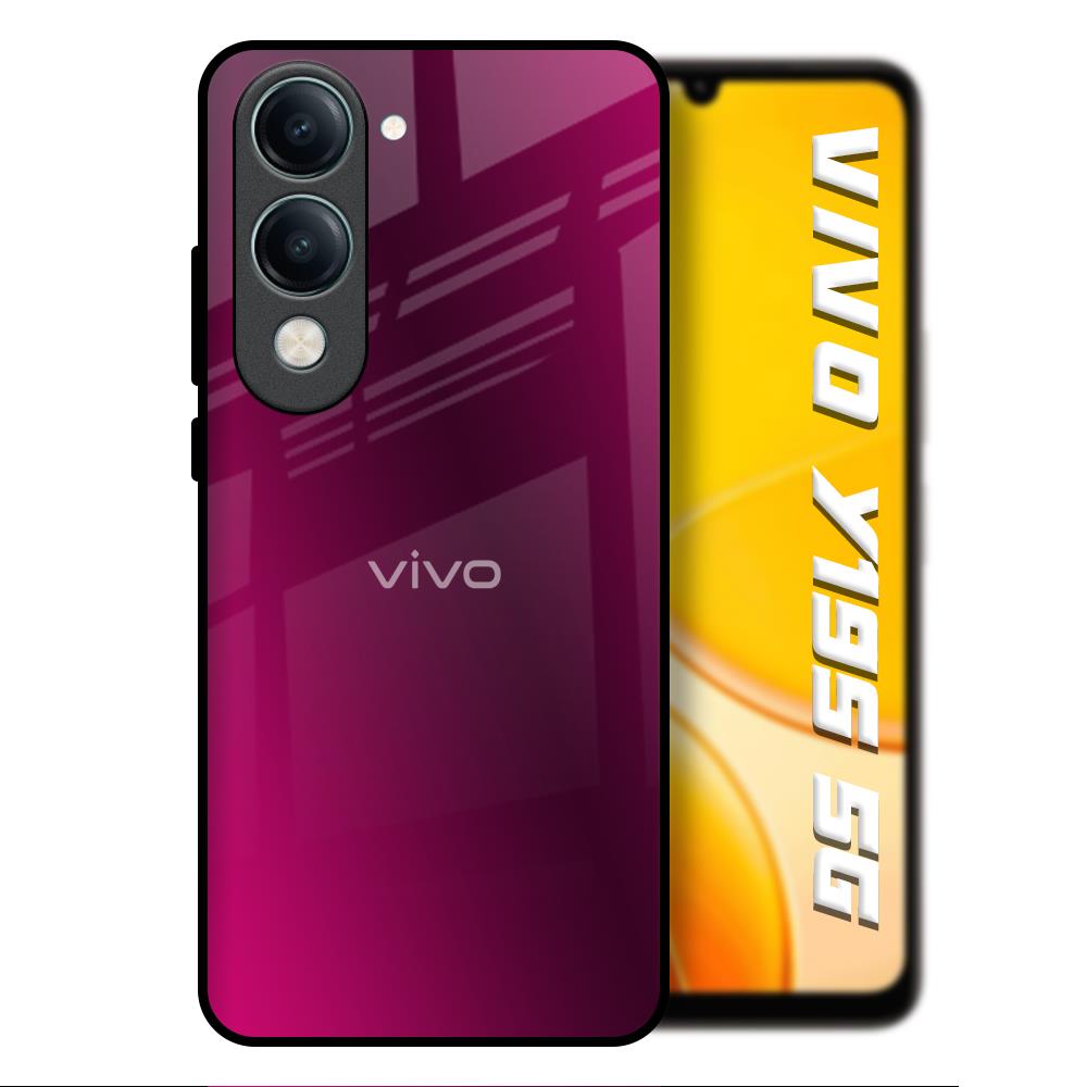 Pink Burst Vivo Y19s 5G Glass Back Cover Online
