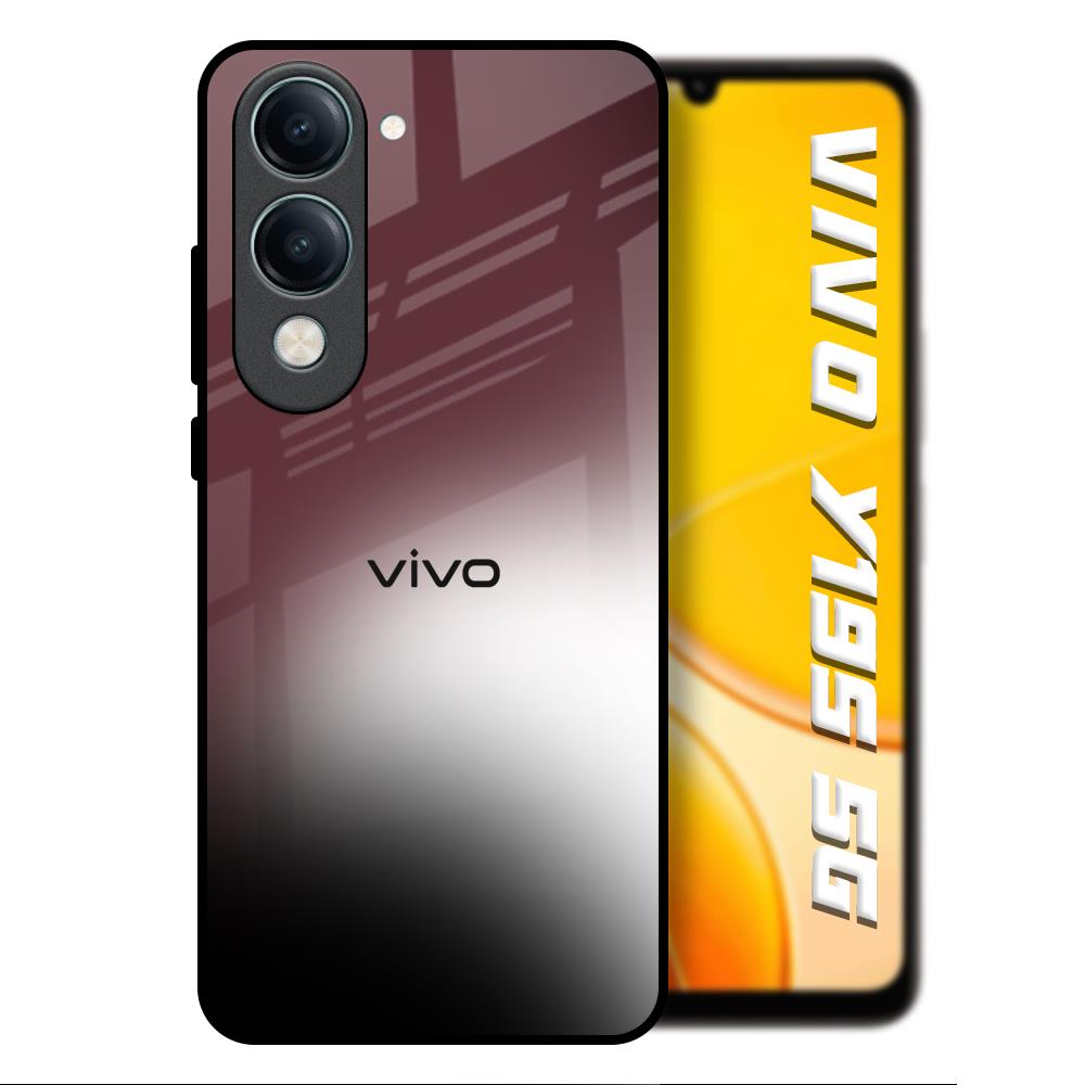 Soft Blur Vivo Y19s 5G Glass Back Cover Online
