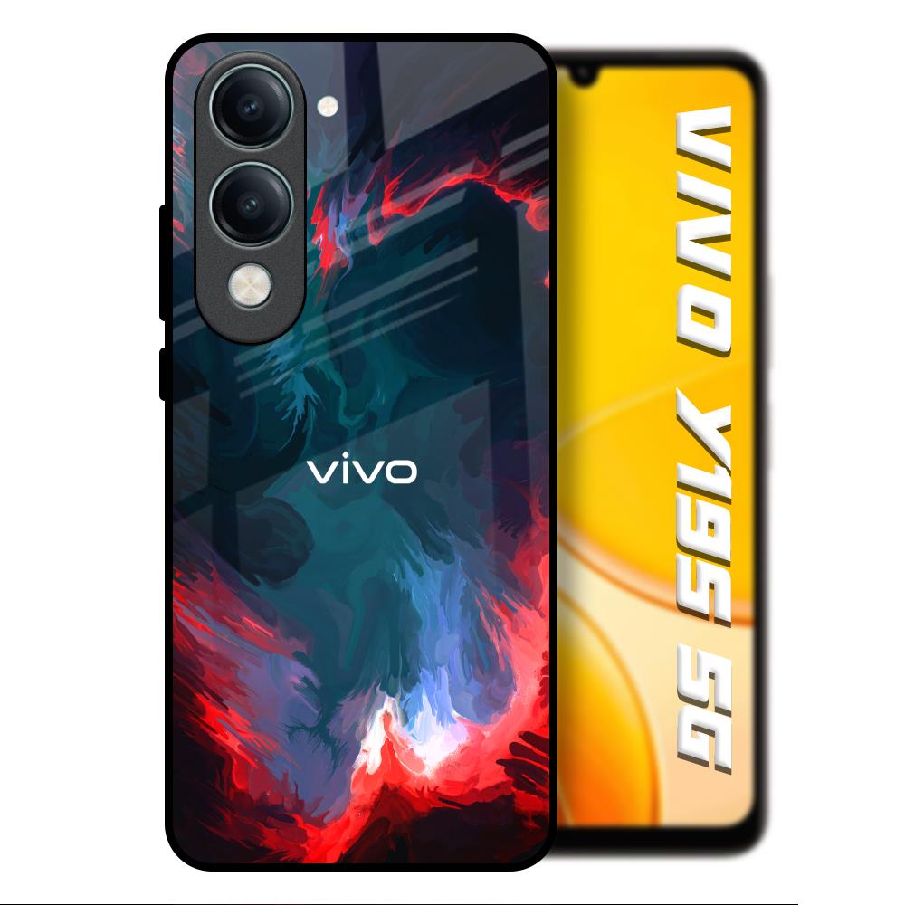 Brush Art Vivo Y19s 5G Glass Back Cover Online