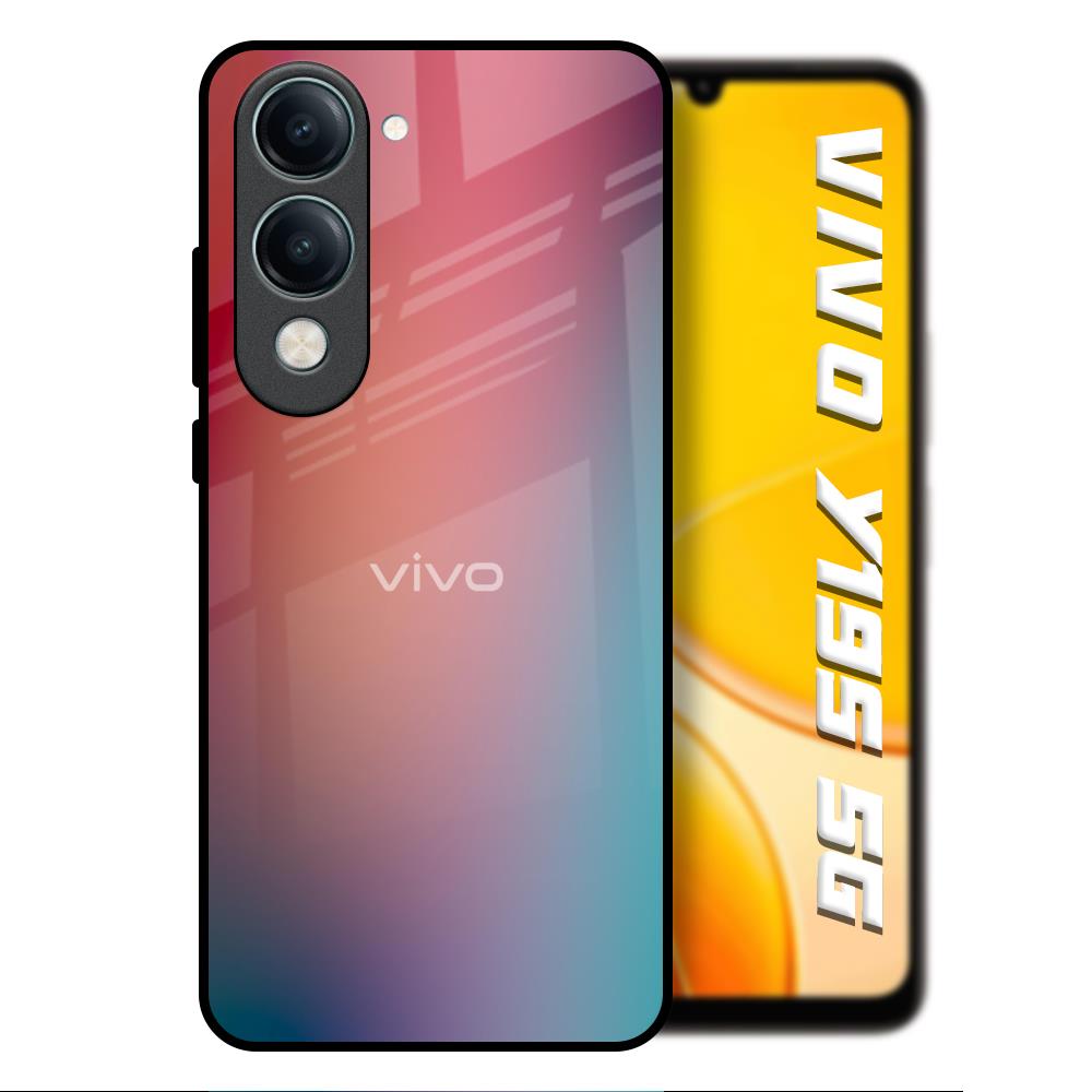 Dusty Multi Gradient Vivo Y19s 5G Glass Back Cover Online