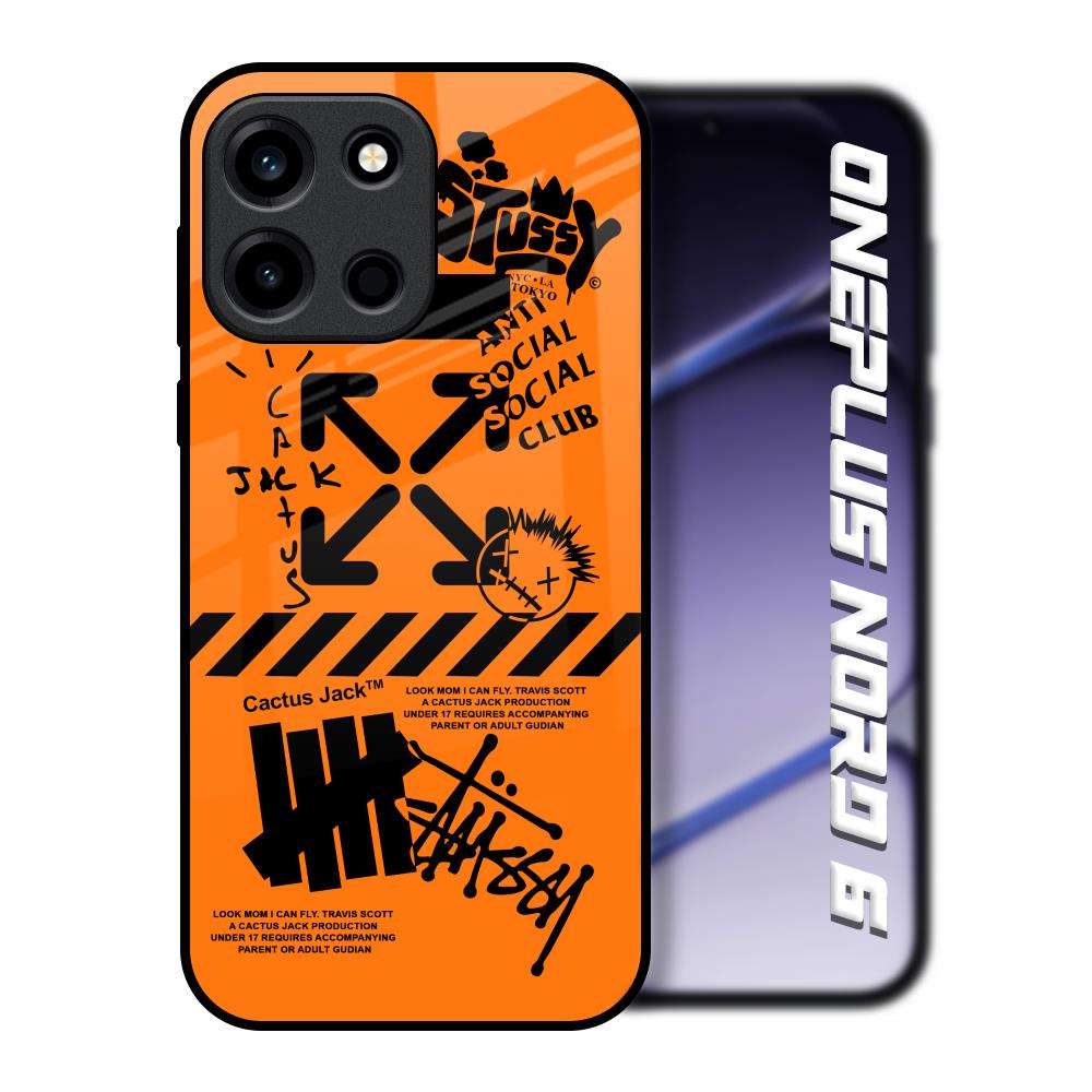 Anti Social Club OnePlus Nord 6 Glass Back Cover Online
