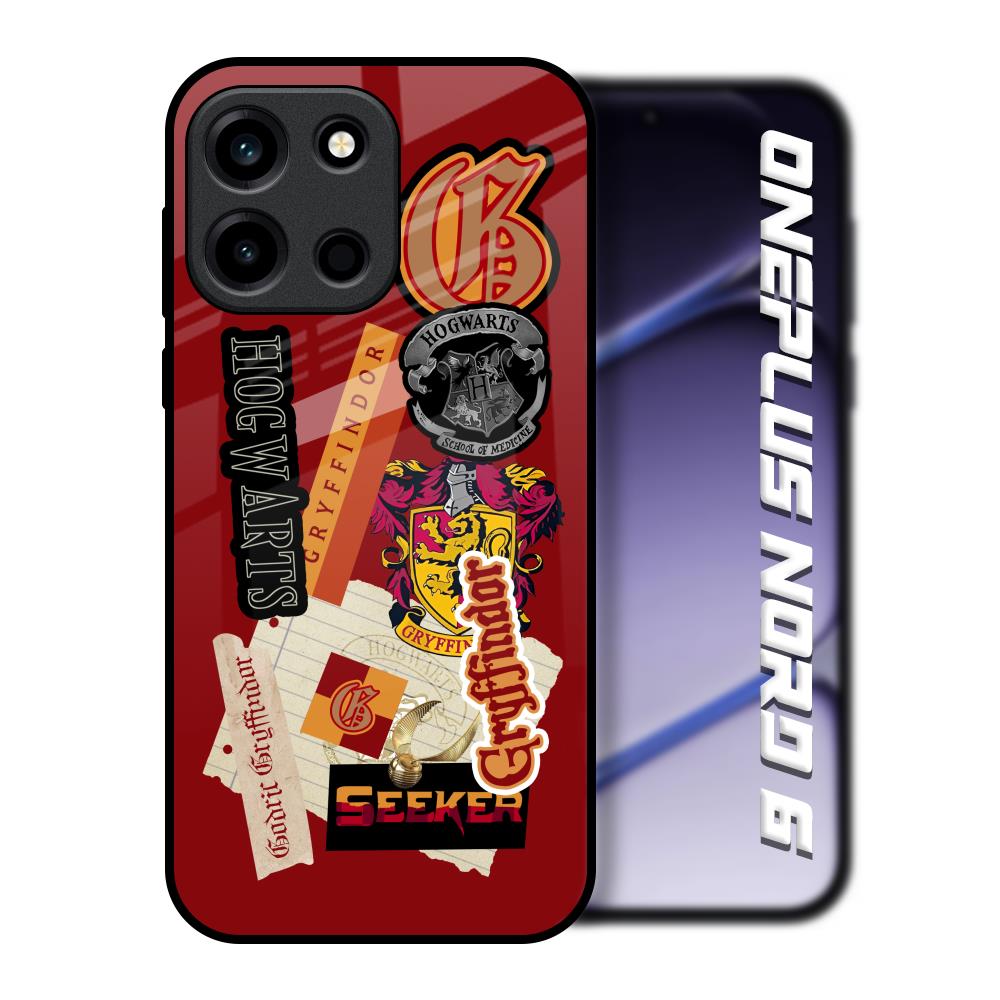 Gryffindor OnePlus Nord 6 Glass Back Cover Online