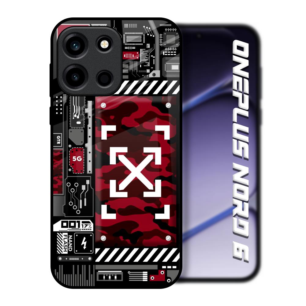 Technology Art OnePlus Nord 6 Glass Back Cover Online