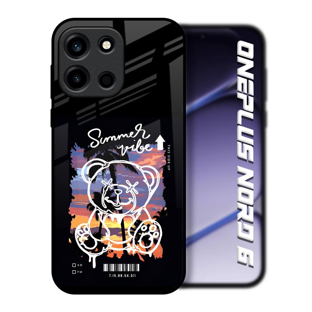 Summer Vibe OnePlus Nord 6 Glass Back Cover Online