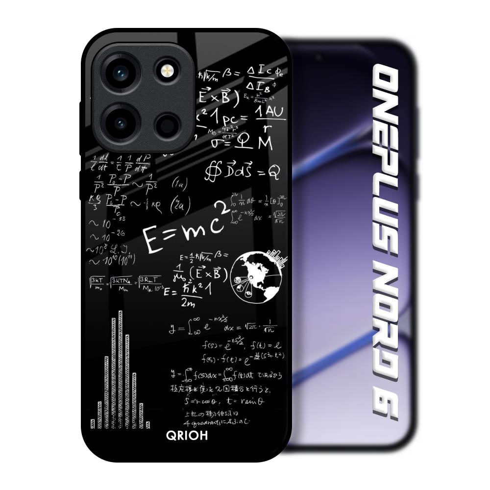Funny Math OnePlus Nord 6 Glass Back Cover Online