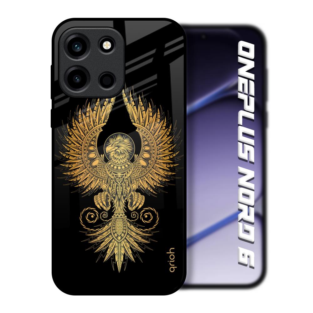 Mythical Phoenix Art OnePlus Nord 6 Glass Back Cover Online