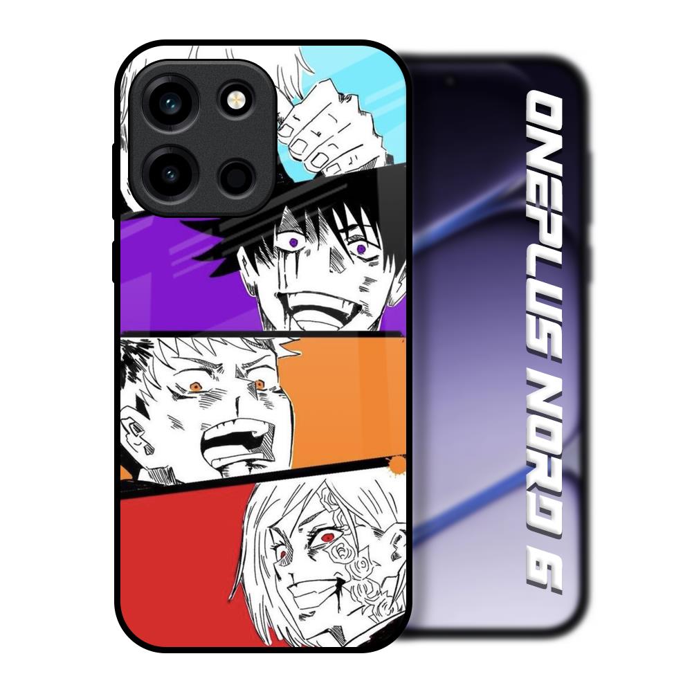 Anime Sketch OnePlus Nord 6 Glass Back Cover Online