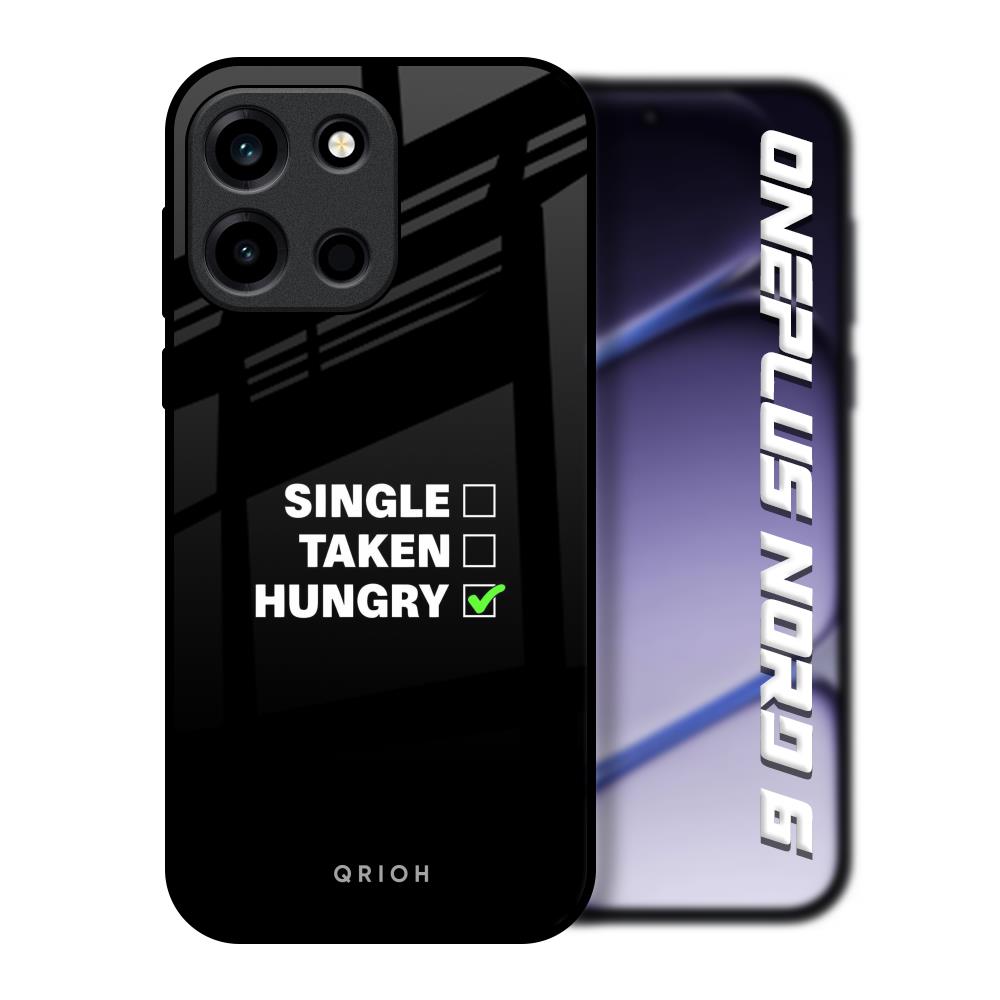 Hungry OnePlus Nord 6 Glass Back Cover Online